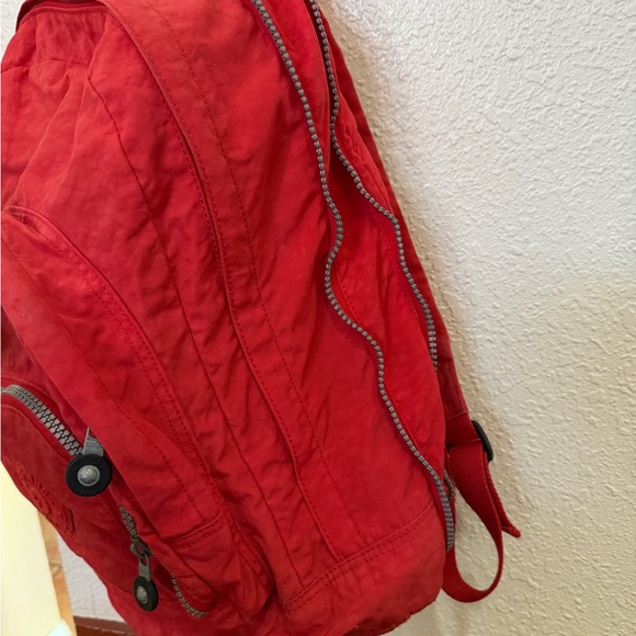 Kipling Red Backpack - Picture 2 of 13